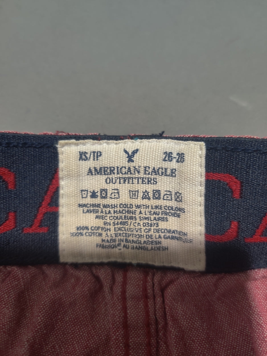 American Eagle Men Maroon Underwear