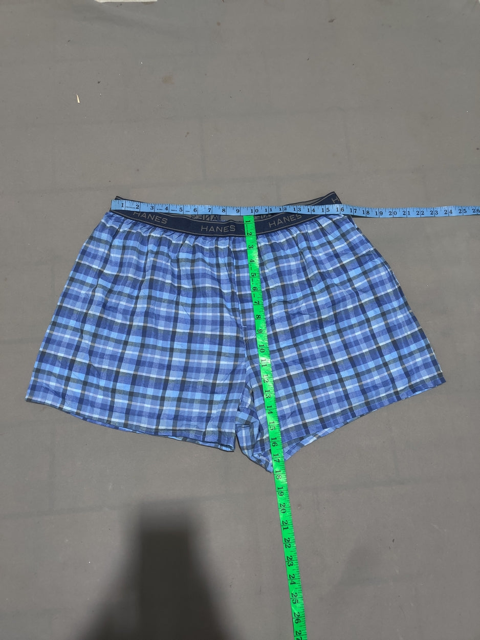 Hanes Men Sport Blue Underwear