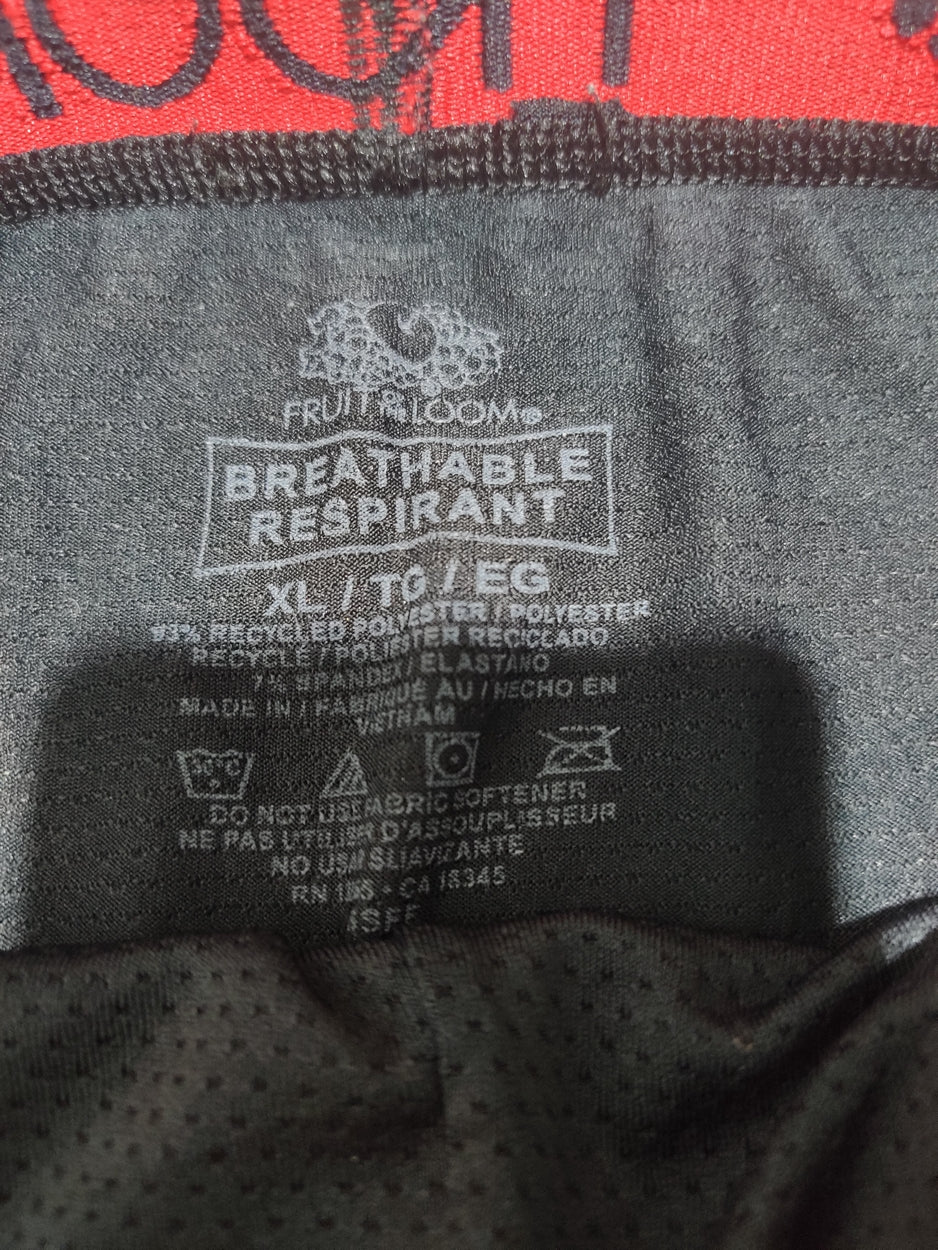 Fruit Of The Loom Men Sport Black Underwear