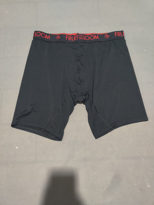 Fruit Of The Loom Men Sport Black Underwear