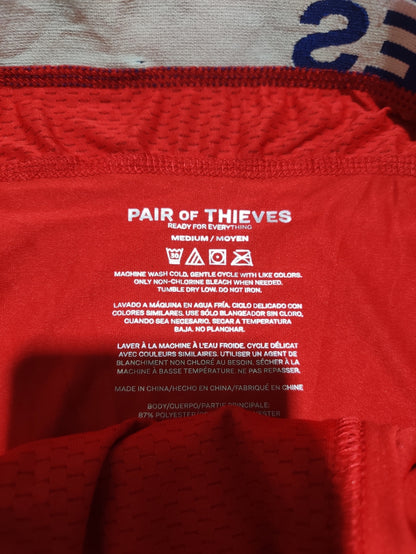 Pair Of Thieves Men Sport Red Underwear