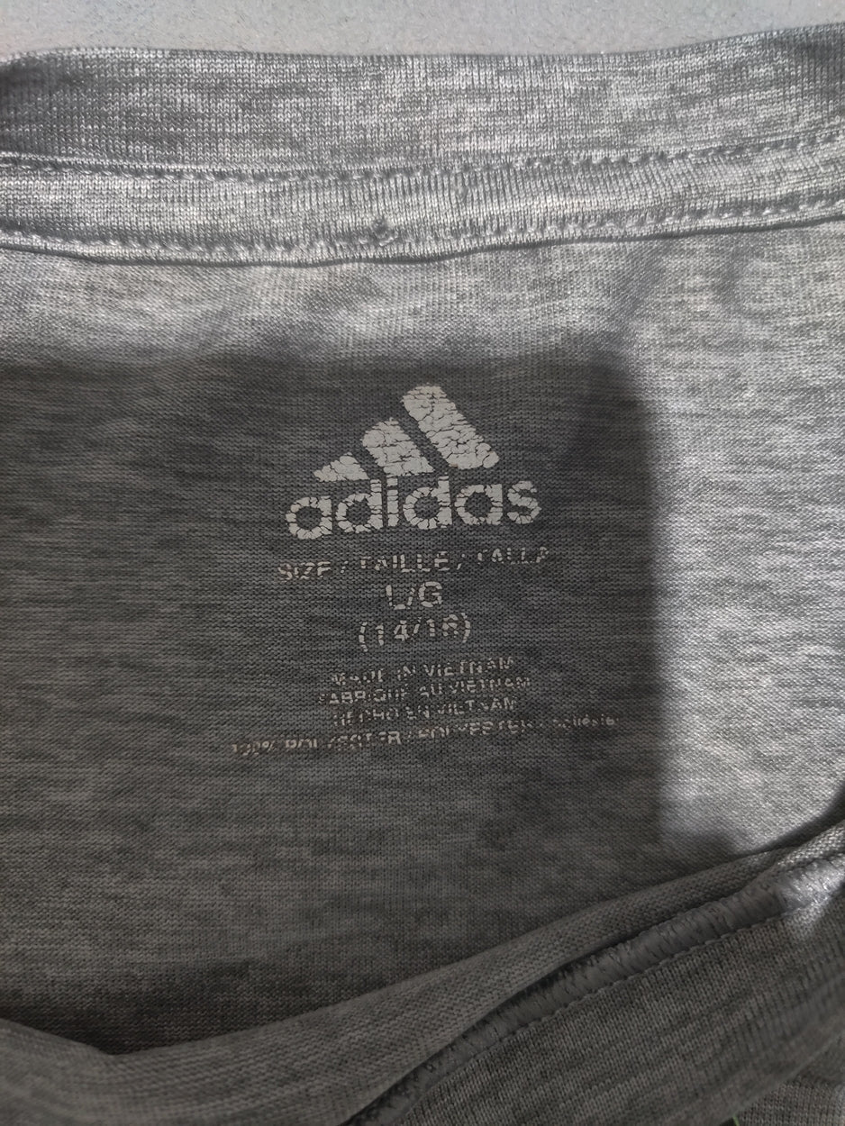 Adidas Men Sport Gray T Shirt