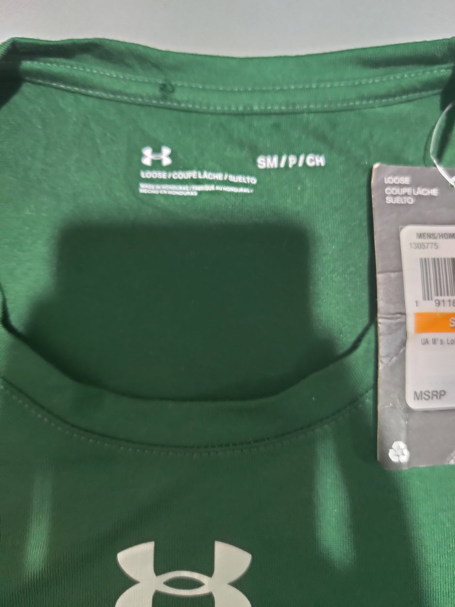 Under Armour Men Sport Green T Shirt