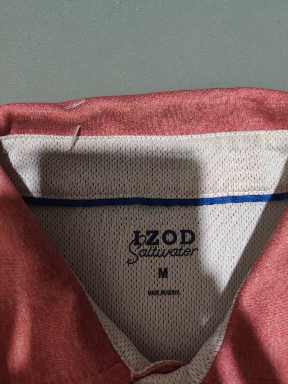 Izod Men Sport Red Polo T Shirt