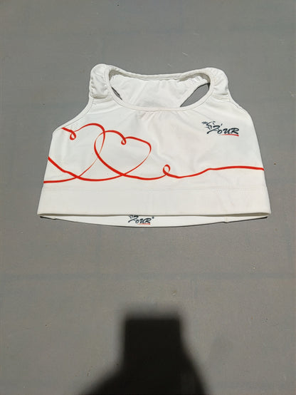 The Four Women Sport White Bra