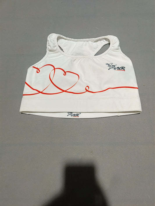 The Four Women Sport White Bra