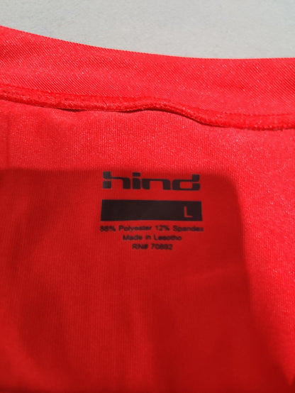 Hind Women Sport Red T Shirt