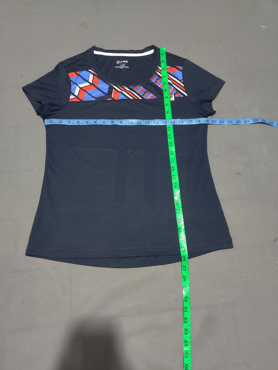 Fila Women Sport Blue T Shirt