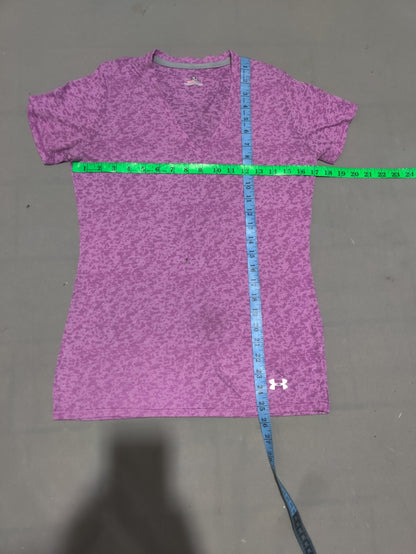 Under Armour Women Sport Purple T Shirt