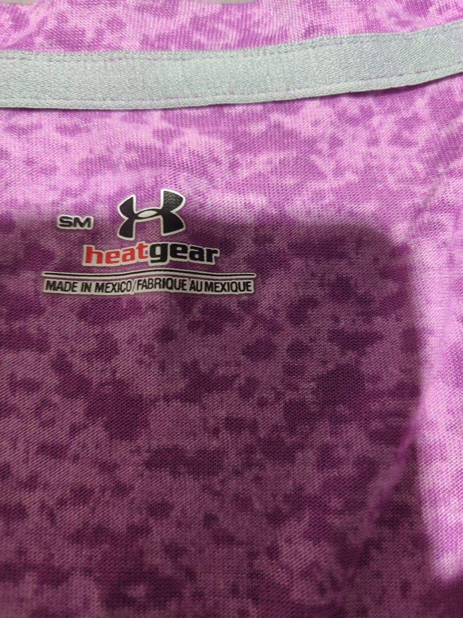 Under Armour Women Sport Purple T Shirt