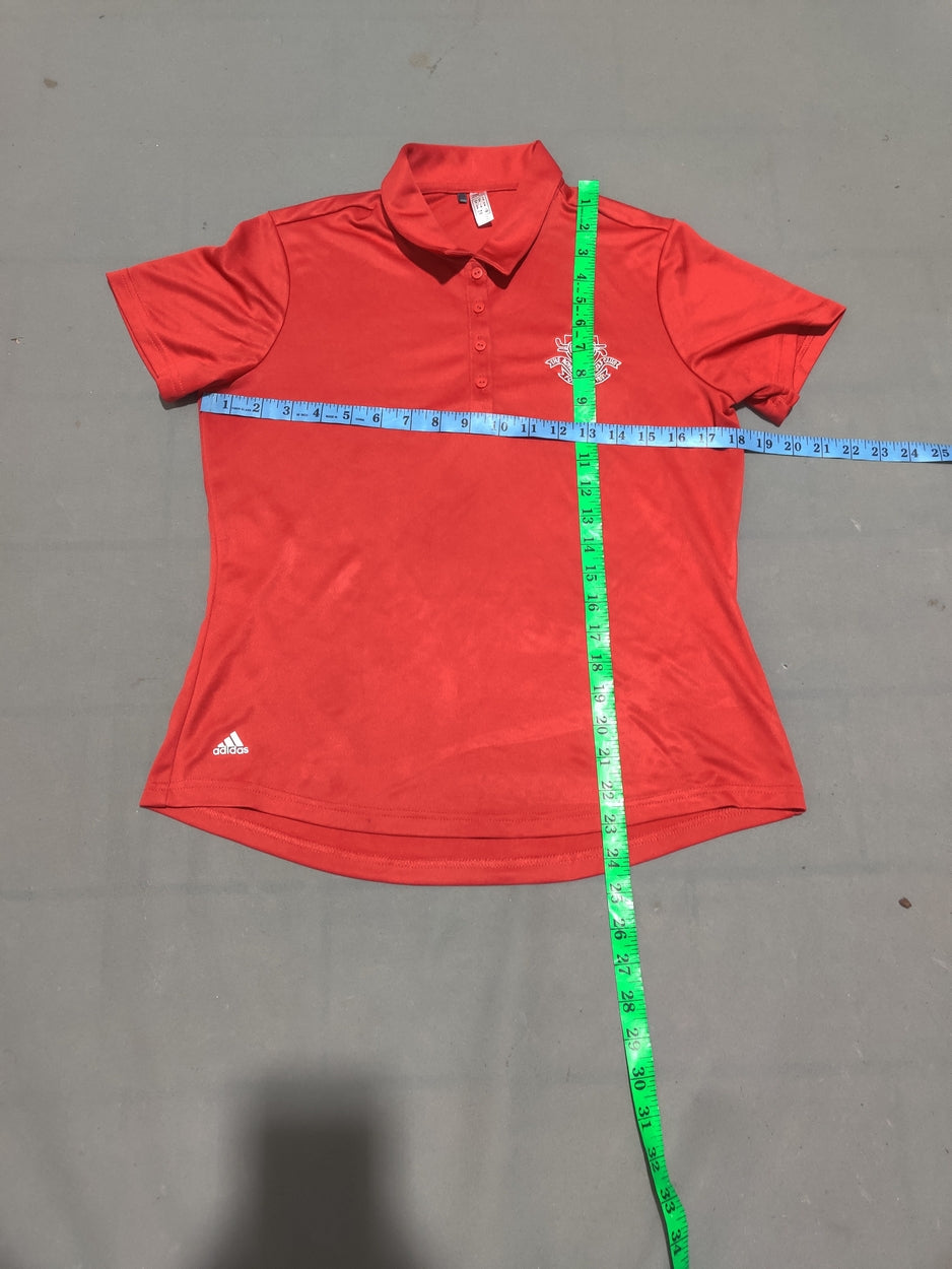 Adidas Women Sport Red T Shirt