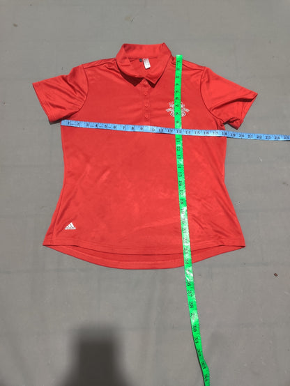 Adidas Women Sport Red T Shirt