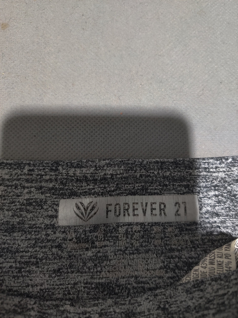 Forever 21 Women Gray Sport Tights