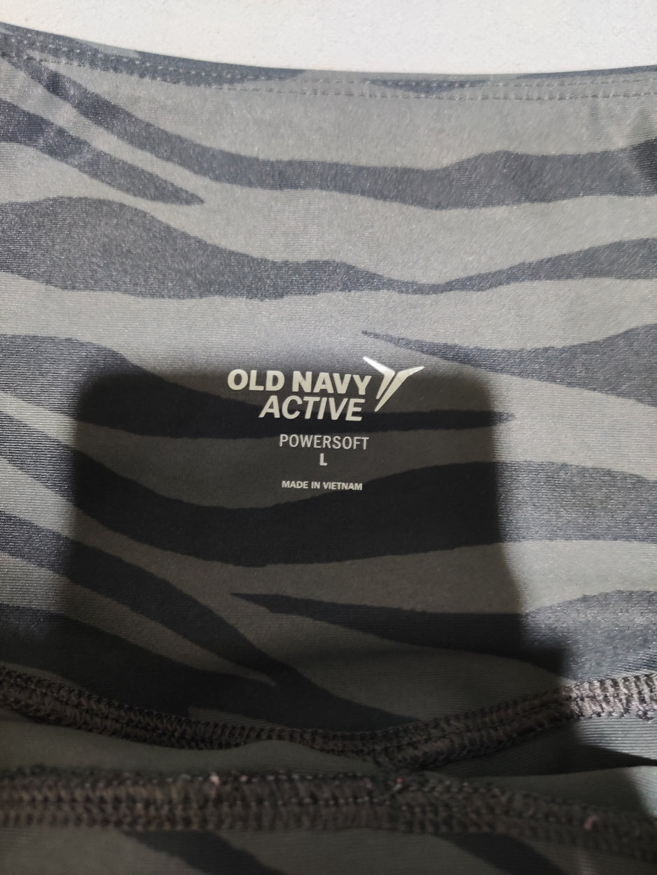 Old Navy Women Gray Sport Tights
