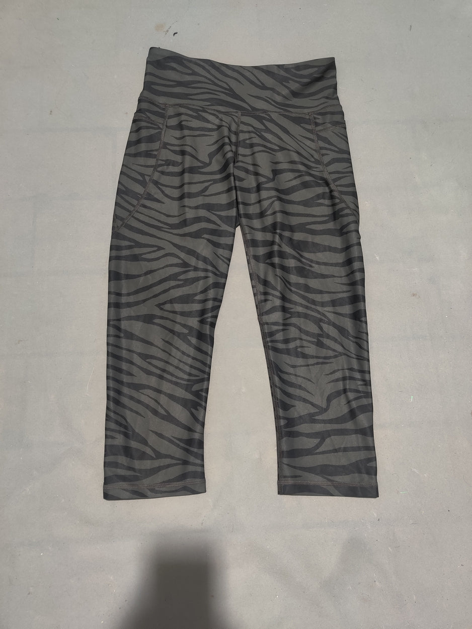 Old Navy Women Gray Sport Tights