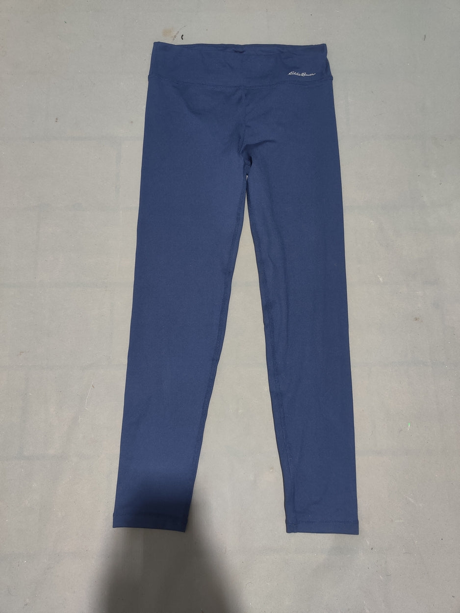 Eddie Bauer Women Blue Sport Tights