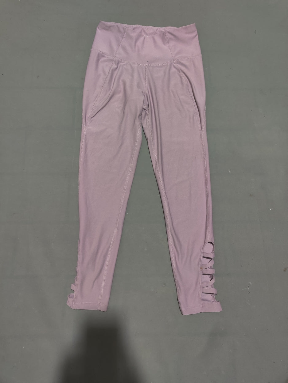 Beyond Yoga Women Purple Sport Tights