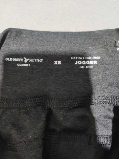 Old Navy Women Black Sport Tights