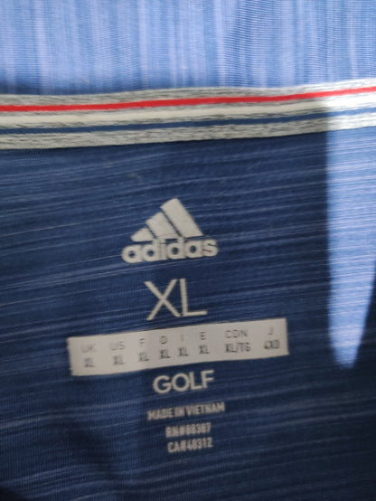 Adidas Men Sport Red Polo T Shirt