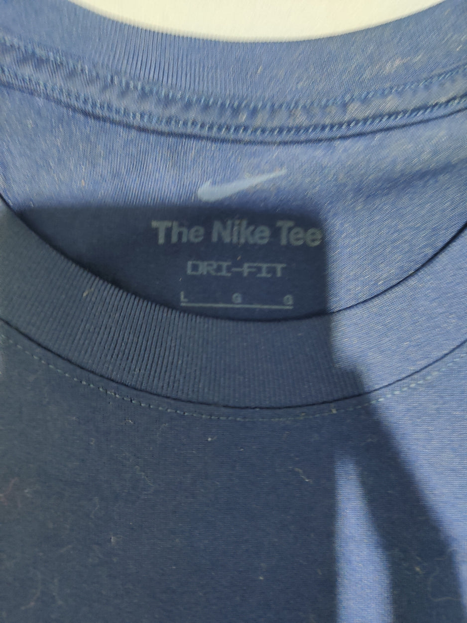Nike Men Sport Blue T Shirt