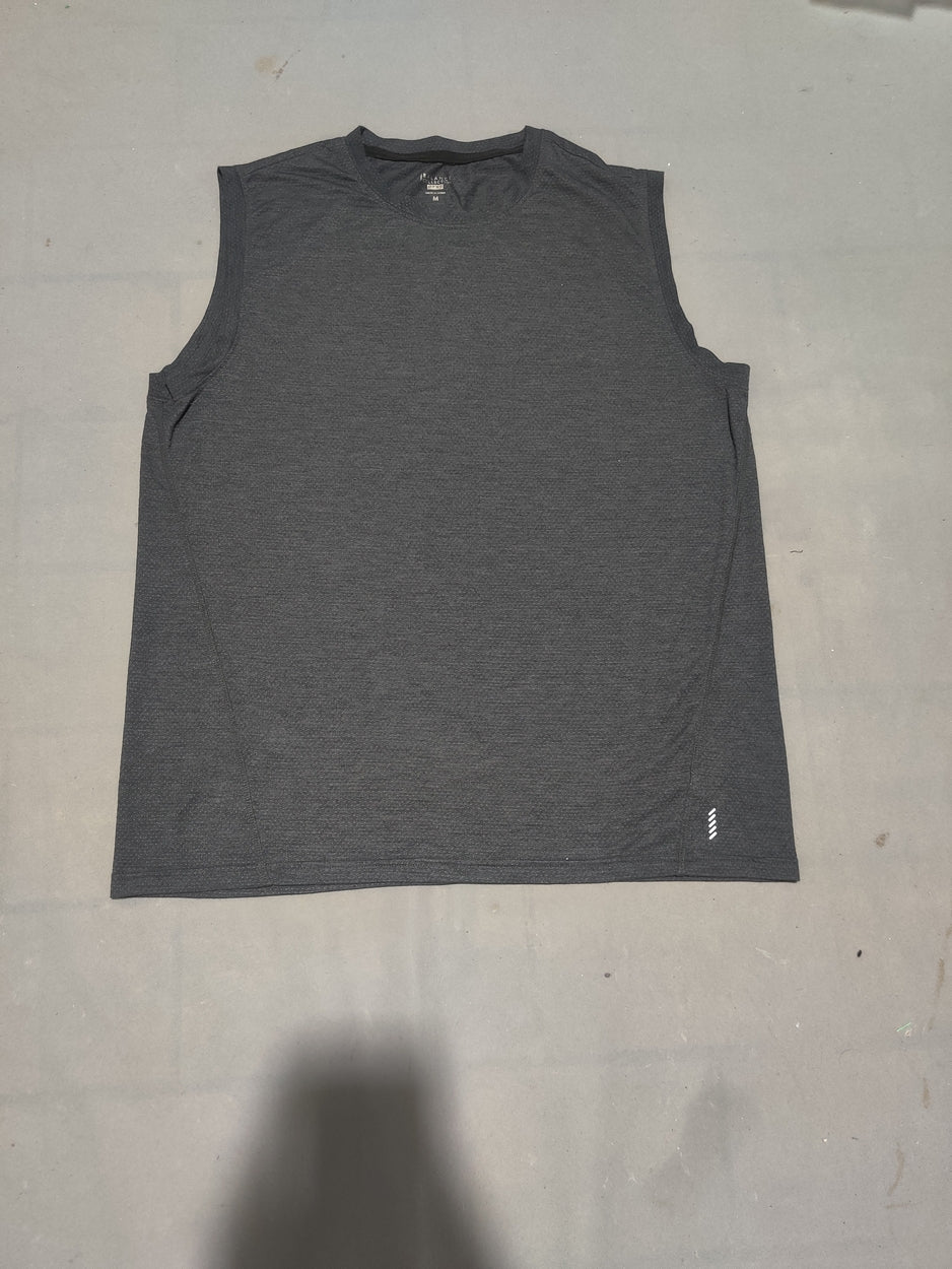 Balance Collection Men Sport Gray Vest T Shirt