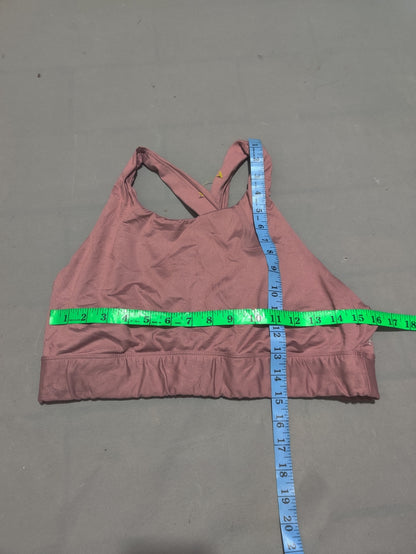 Fabletics Women Maroon Sport Bra