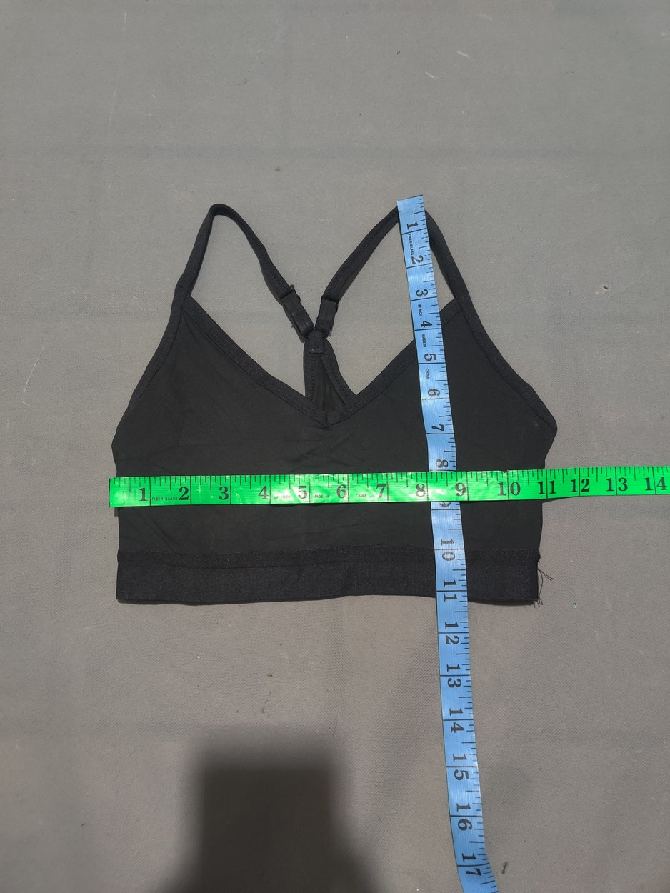 Athletic Works Women Black Sport Bra