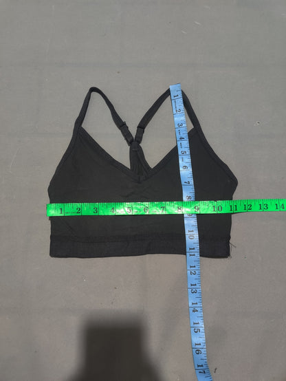 Athletic Works Women Black Sport Bra