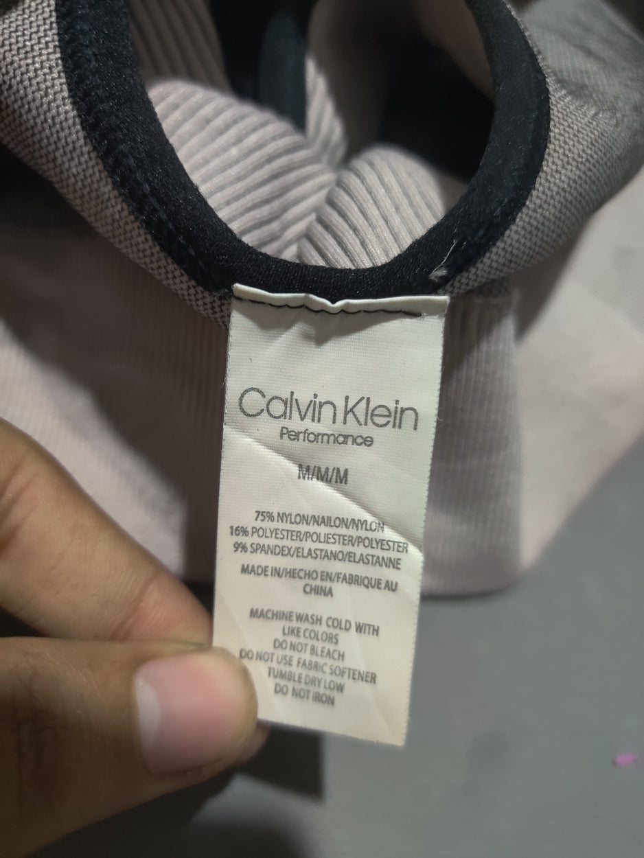 Calvin Klein Women Cream Sport Bra