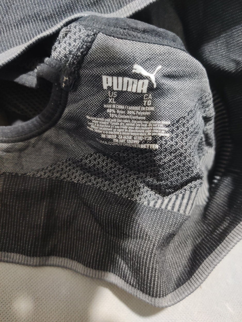 Puma Women Gray Sport Bra