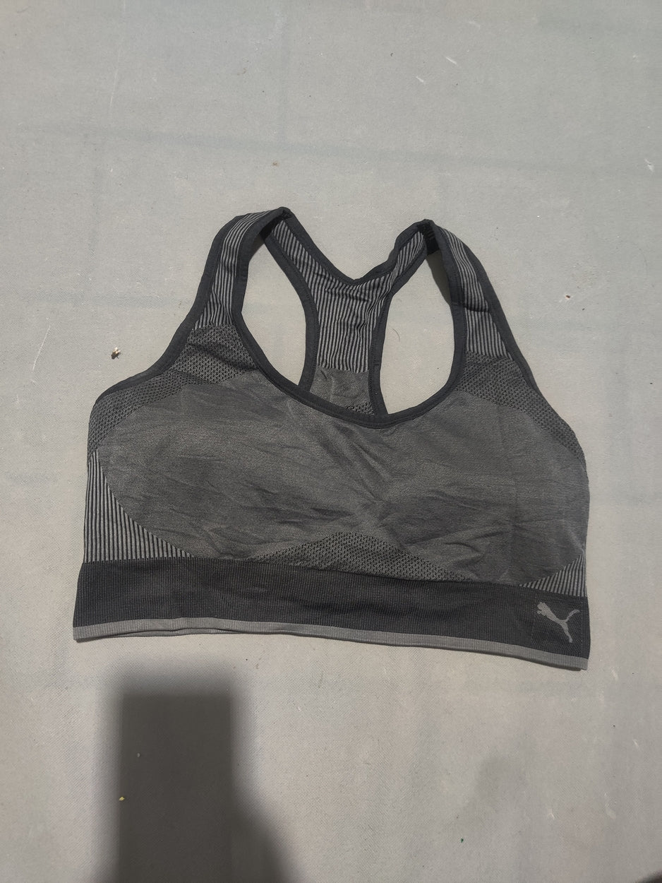 Puma Women Gray Sport Bra