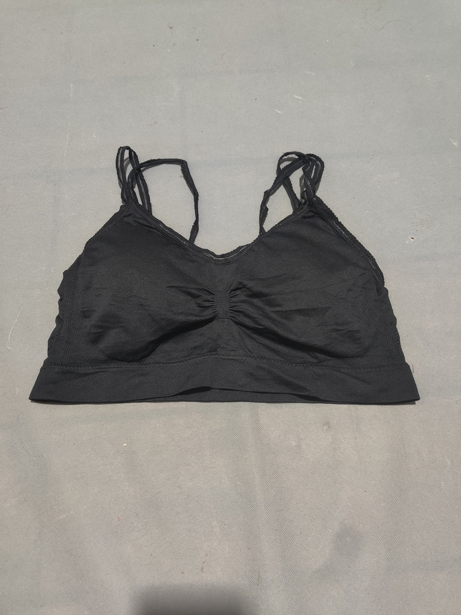 Preloved Women Black Sport Bra