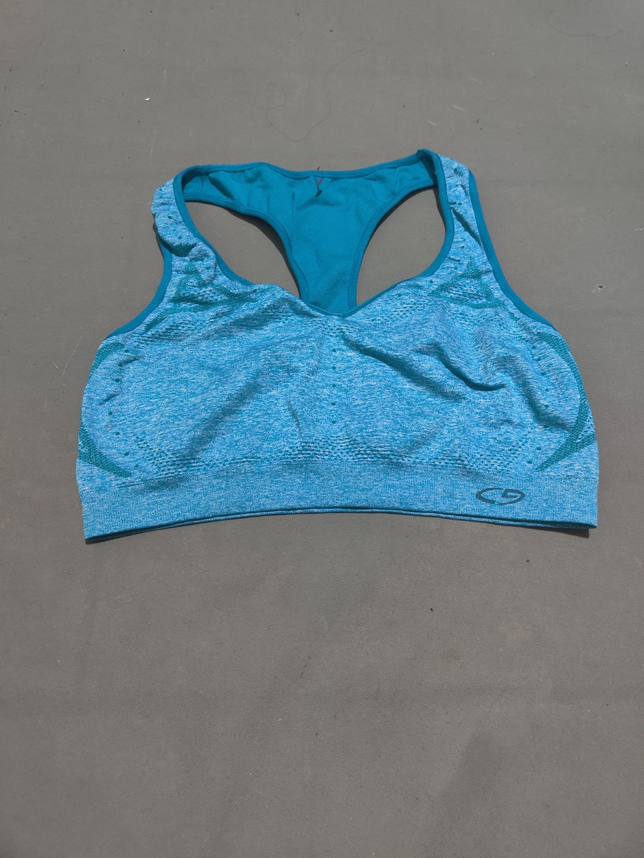 Champion Women Blue Sport Bra – Preloved Labels (view 2)
