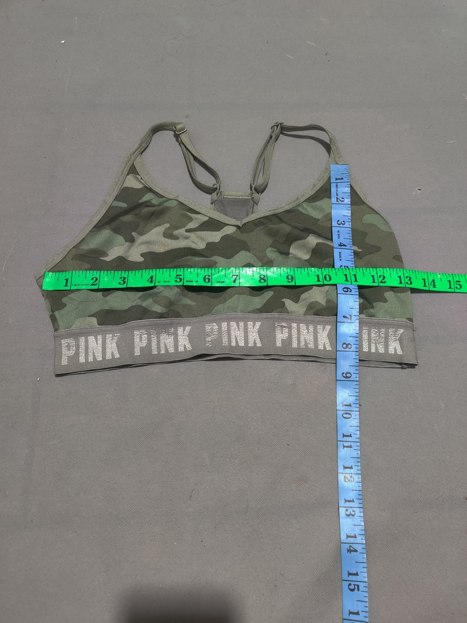 Pink Brand Women Camouflage Sport Bra