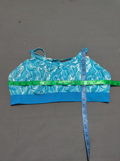 Pink Brand Women Blue Sport Bra