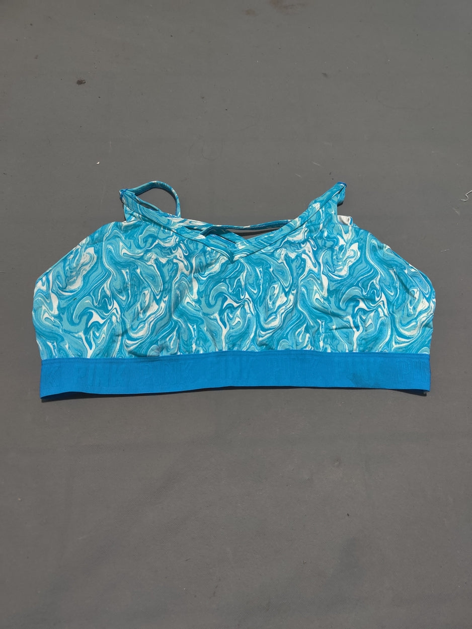 Pink Brand Women Blue Sport Bra