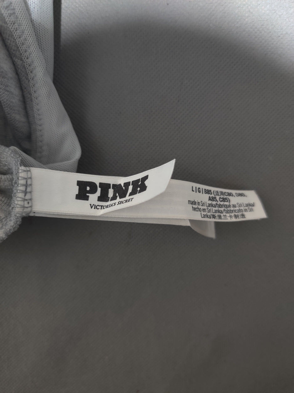 Pink Brand Women Gray Sport Bra