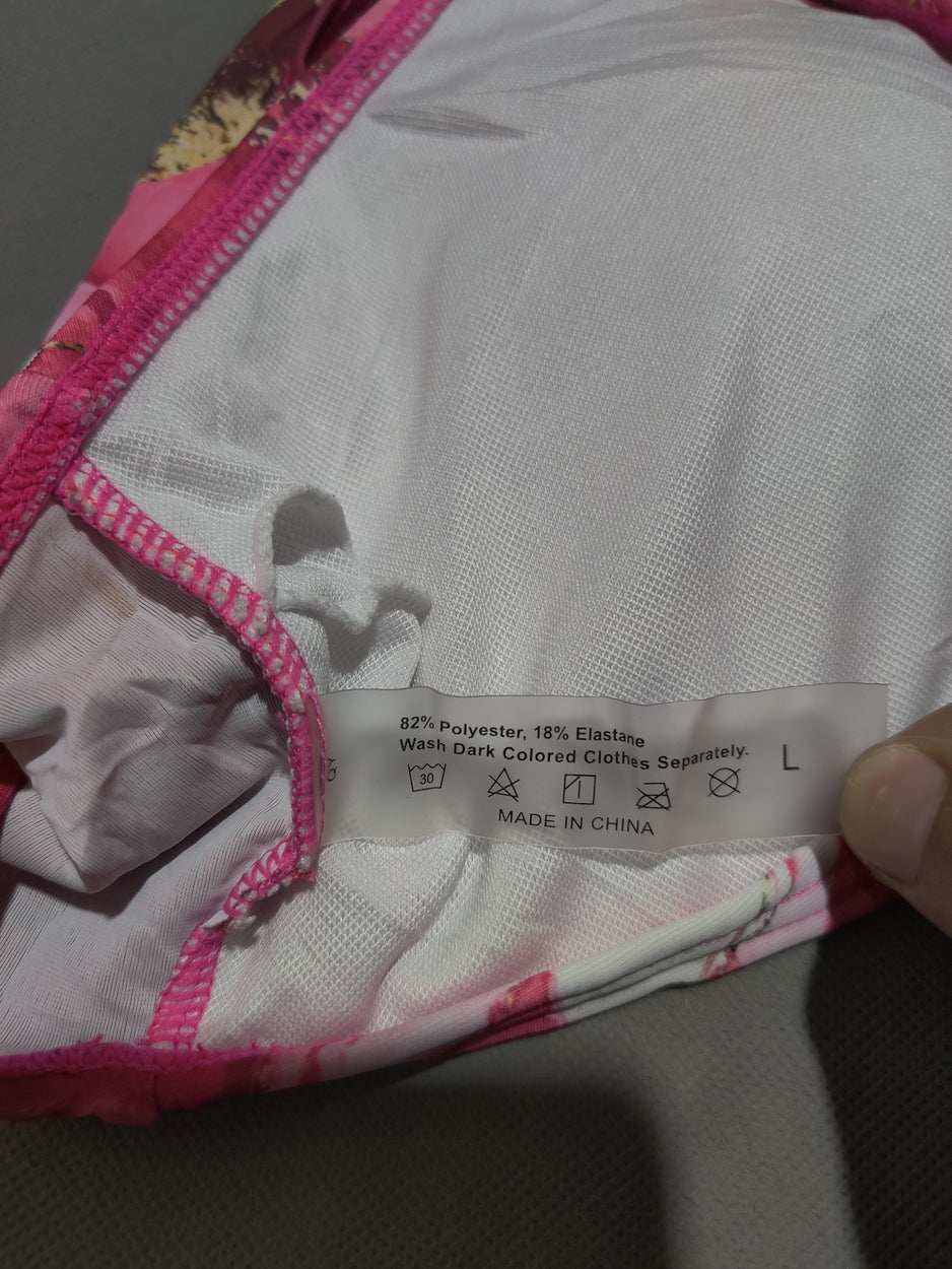 Preloved Women Pink Sport Bra