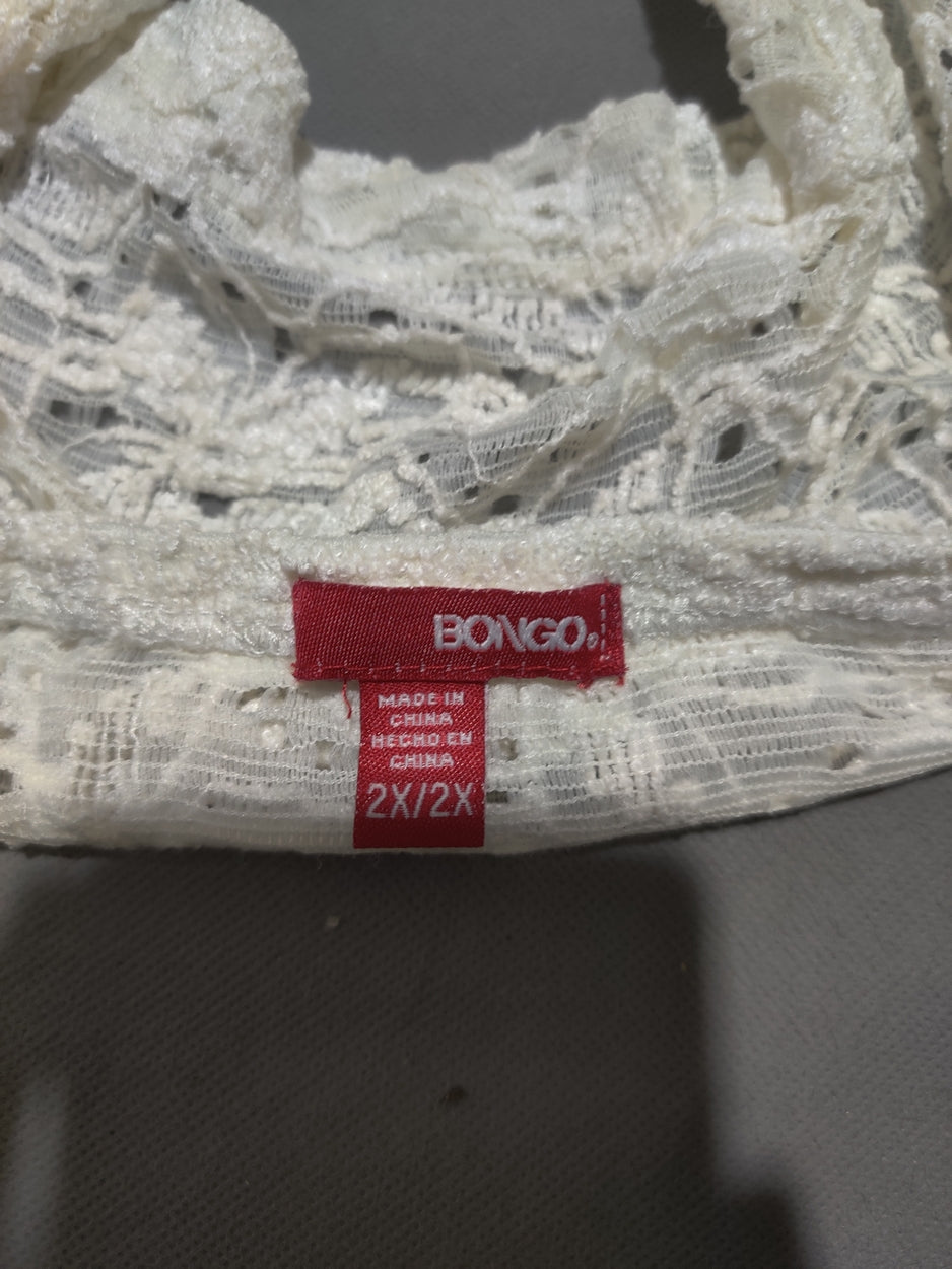Bongo Women White Sport Bra