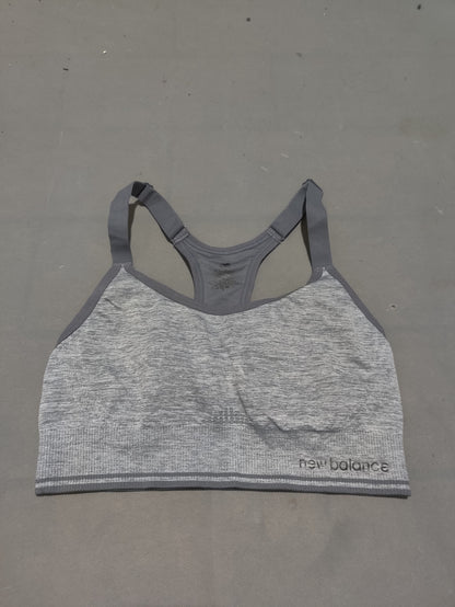 New Balance Women Gray Sport Bra