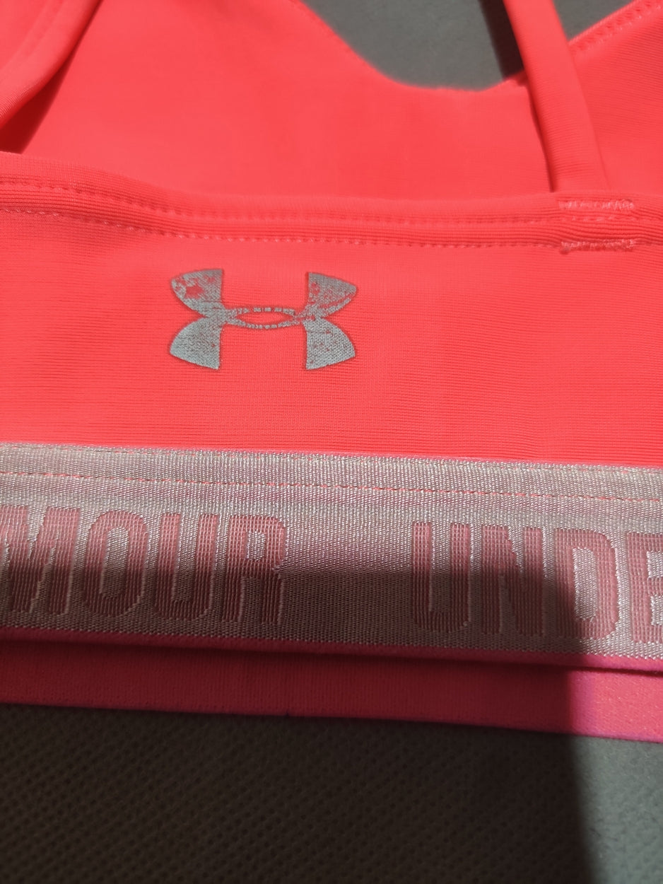 Under Armour Women Pink Sport Bra