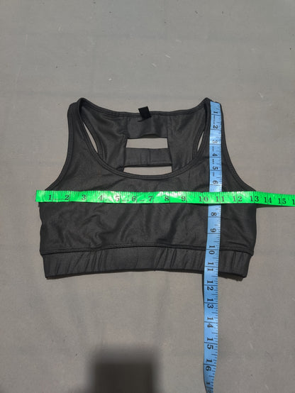 90 Degree Women Black Sport Bra