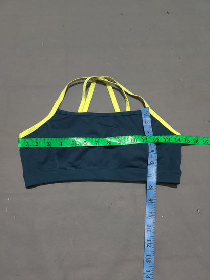 Athletic Works Women Green Sport Bra