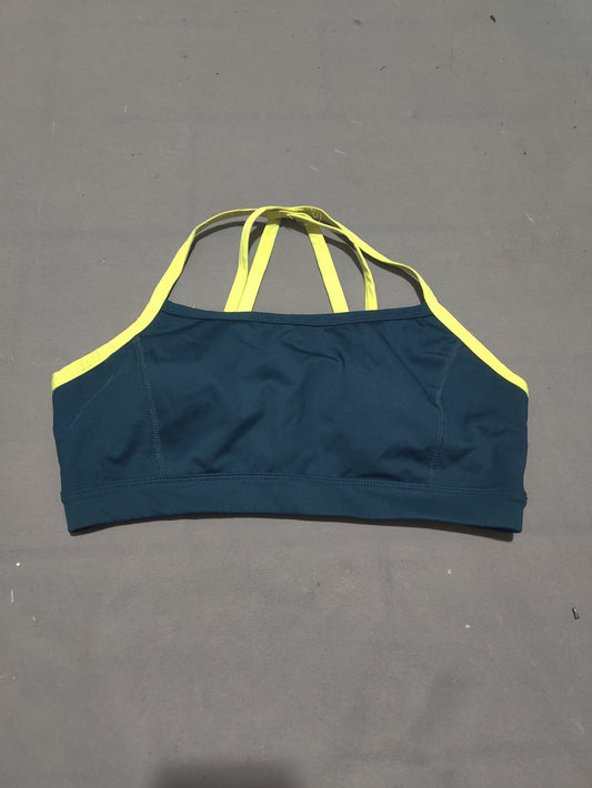Athletic Works Women Green Sport Bra