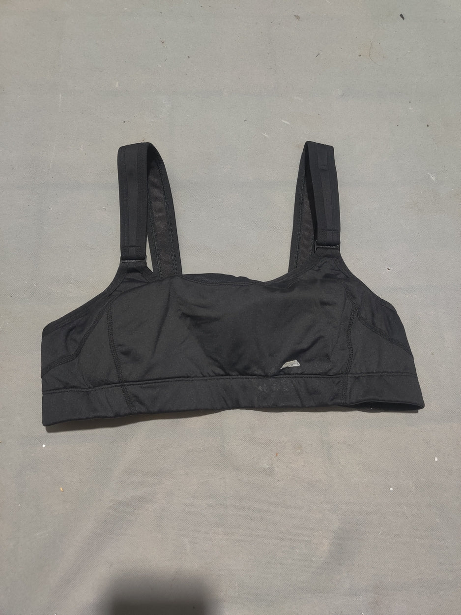 Syrokan Women Black Sport Bra
