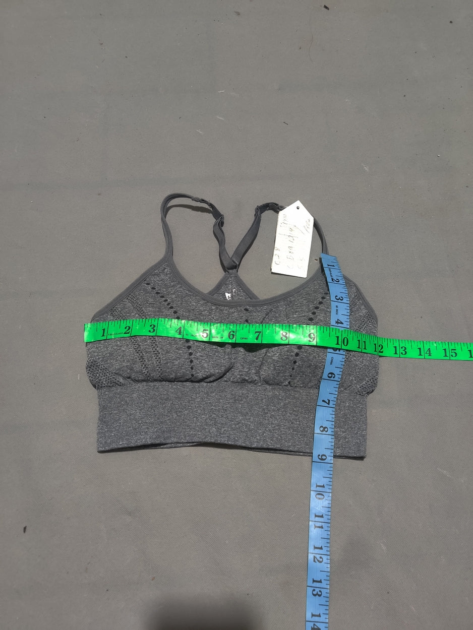 Pro fit Women Gray Sport Bra