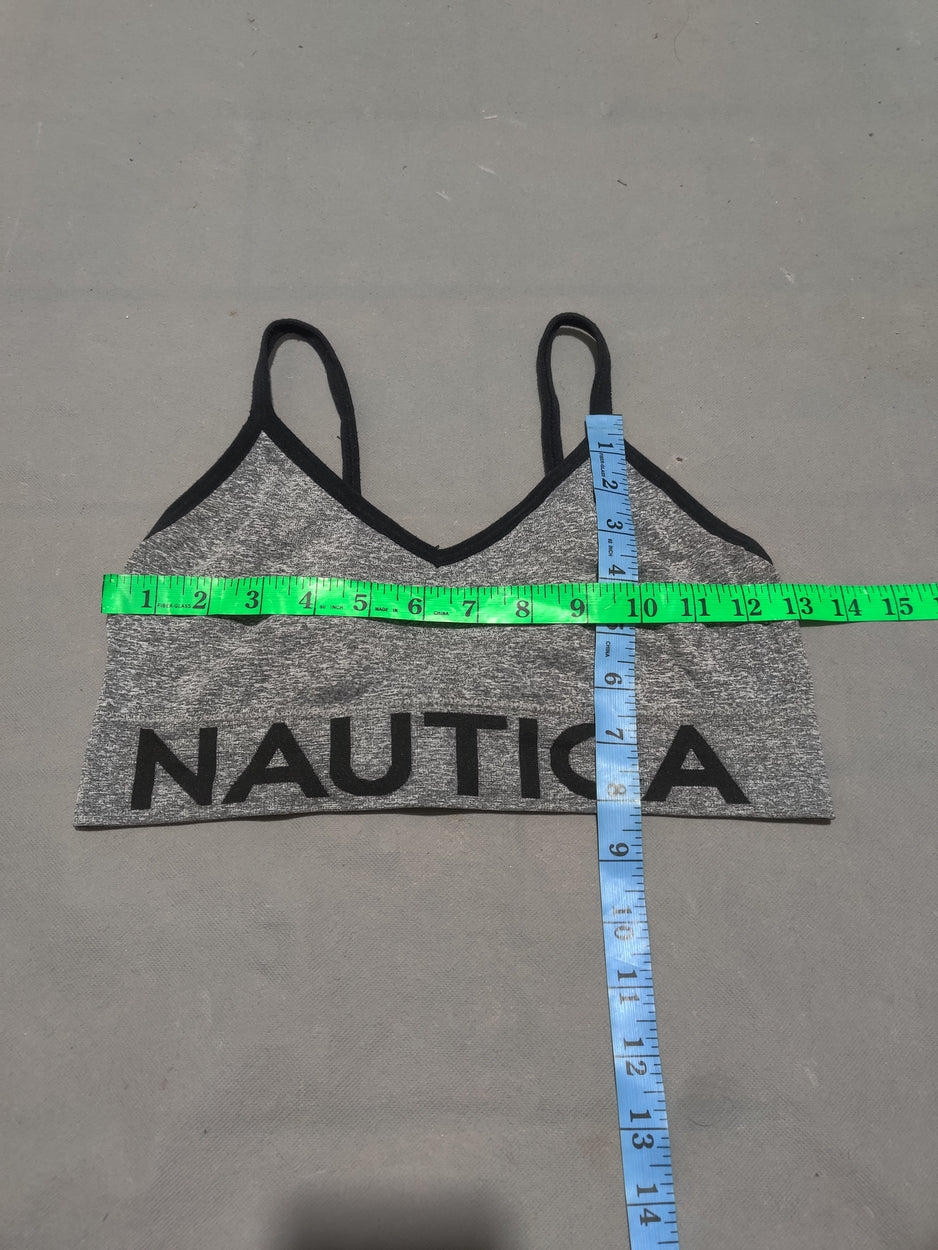 Nautica Women Gray Sport Bra