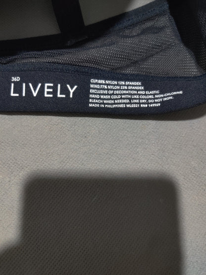Lively Women Black Sport Bra – Preloved Labels (view 3)