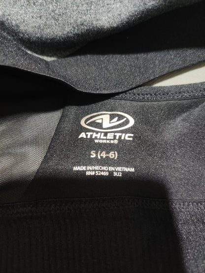 Athletic Works Women Gray Sport Bra