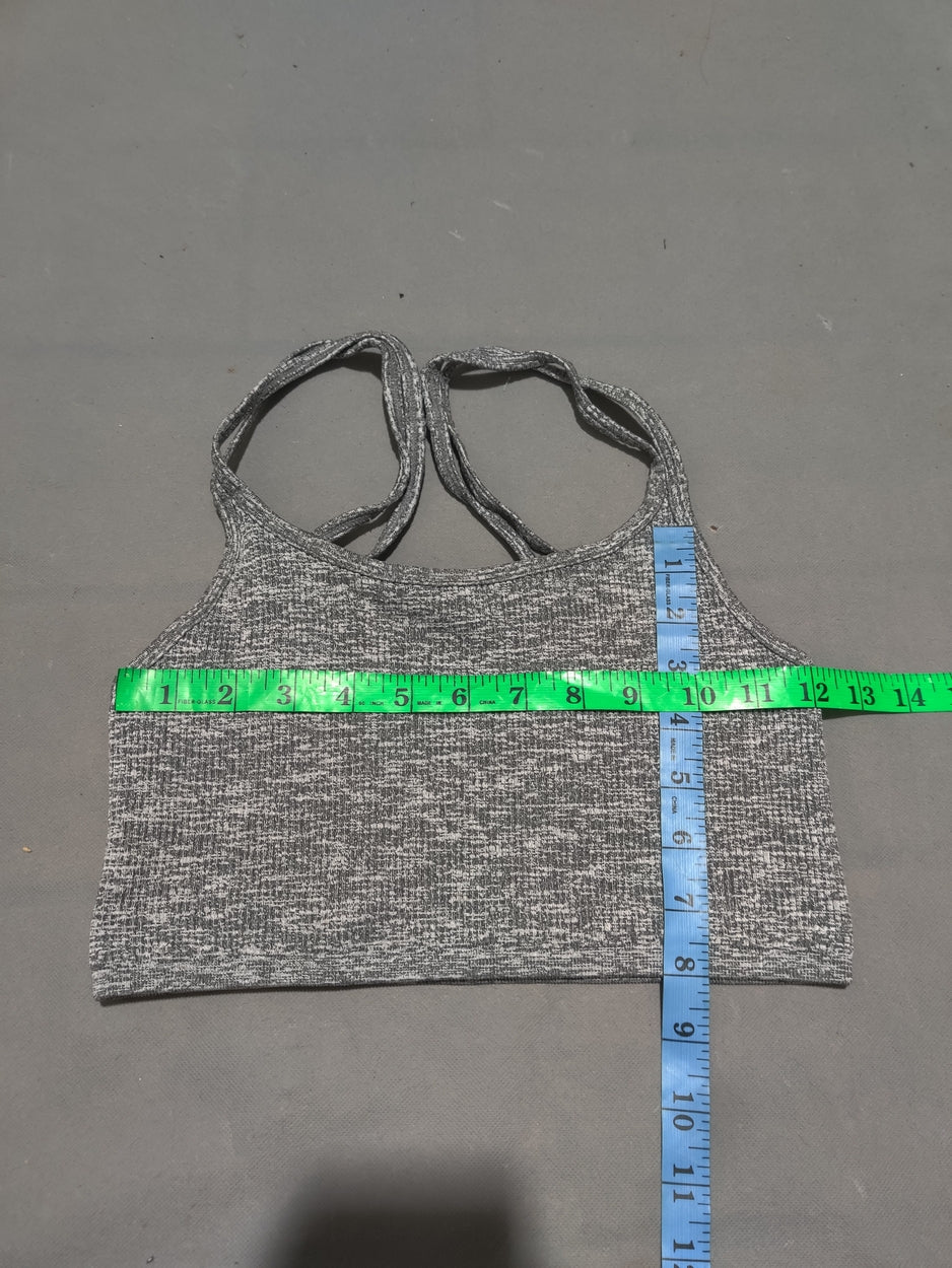 Forever 21 Women Gray Sport Bra